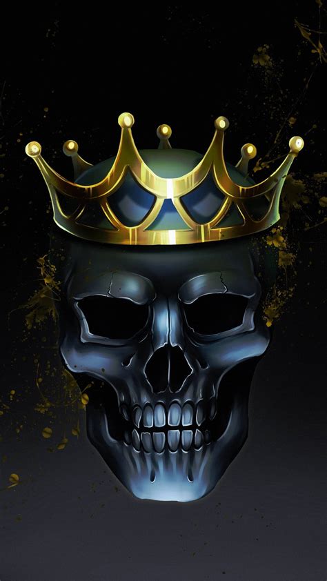 Gangster Skull Wallpaper