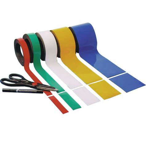 Write on Wipe off Magnetic Racking Strip for Whiteboards & Racking - ESE Direct