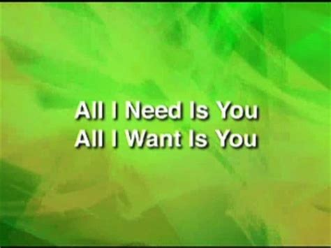 All I Need Is You | Yancy | Song Tracks | WorshipHouse Kids