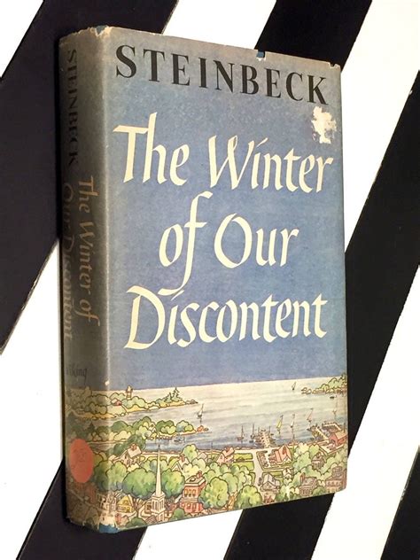 The Winter of Our Discontent by John Steinbeck (1961) hardcover book