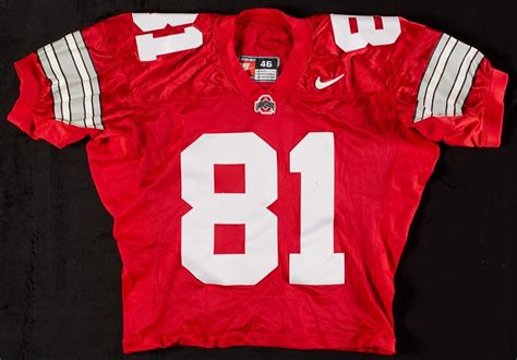 Lot Detail - Pair of Game-Worn Ohio State Football Jerseys (2)