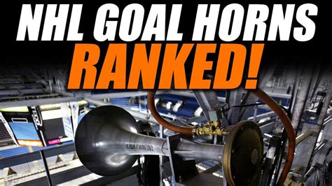 NHL Goal Horns Ranked! - YouTube