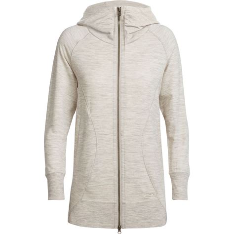 Icebreaker Dia Long Hooded Jacket - Women's - Clothing