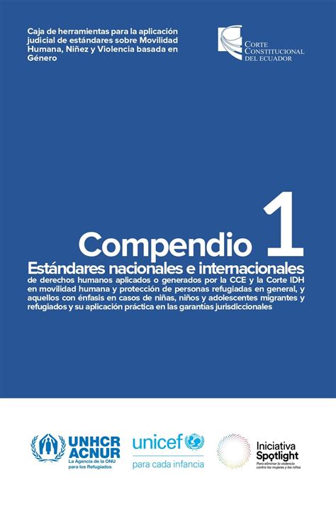 Compendio 1 de derechos humanos aplicados o generados por la CCE y la Corte IDH en movilidad ...