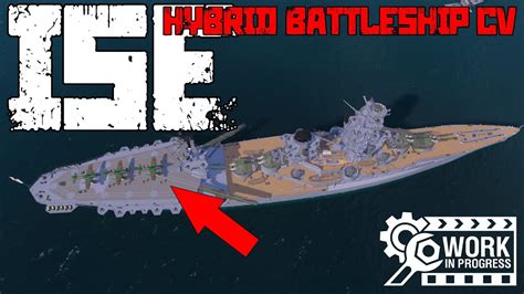 IJN ISE - hybrid Battleship CV || Sneak Peek - YouTube