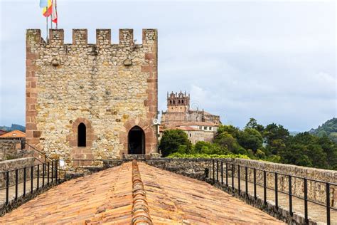 Castillo De San Vicente Castle. San Vicente De La Barquera, Cantabria ...