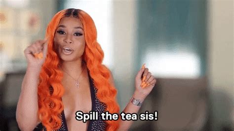 Spilling The Tea GIFs - Get the best GIF on GIPHY