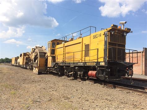 Loram Shoulder Ballast Cleaner SBC-14 | GenericRailfan | Flickr