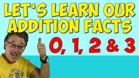 Let's Learn Our Addition Facts 1 | Addition Song for Kids | Math for ...