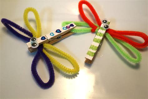 Butterfly Clothespin Easy Kids Craft - My Bright Ideas