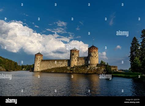 Olavinlinna Castle in Savonlinna, Finland Stock Photo - Alamy