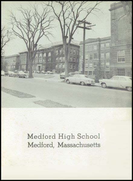 Explore 1956 Medford High School Yearbook, Medford MA - Classmates