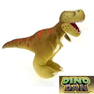 Amazon.com: Dino Dan 17" T Rex Tyrannosaurus Rex Dinosaur Plush Stuffed ...