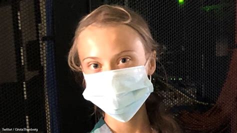 Greta Thunberg sports disposable, oil-based mask on Instagram - Rebel News