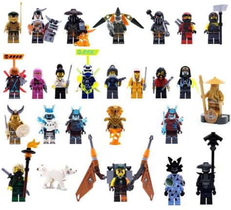 Lego Ninjago Minifigures NEW 70666 70671 70677 70678 71019 71708 70653 ...