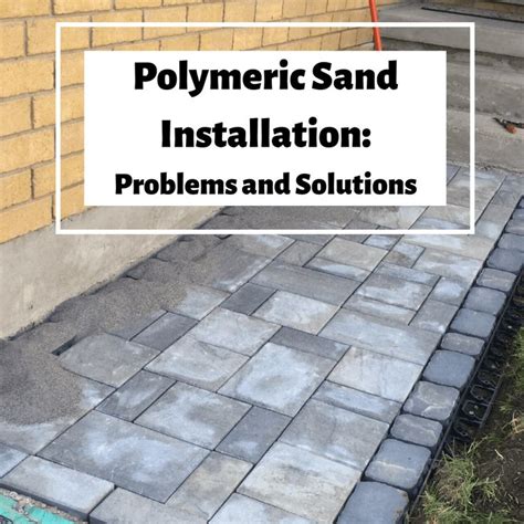 Polymeric Sand Installation, Problems, and Solutions - How to Hardscape ...