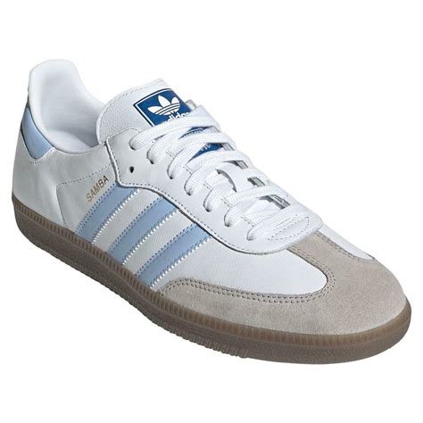 adidas ORIGINALS MEN'S SAMBA OG TRAINERS SHOES SNEAKERS CASUAL WHITE ...