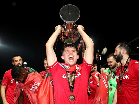 Wrexham soccer team wins promotion to English Football League : NPR