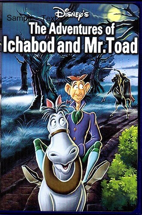 “THE ADVENTURES OF ICHABOD AND MR. TOAD” DVD: A Walt Disney’s animated ...