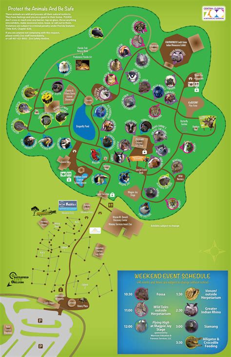 Zoos - West Palm Beach** - Zoos In Florida Map | Printable Maps