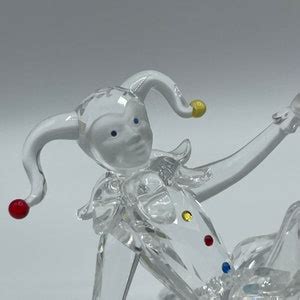 Retired SWAROVSKI Crystal Collectible Figurine JESTER - Etsy