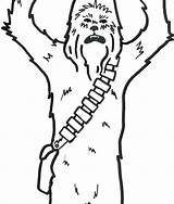 Chewbacca Coloring Pages At GetDrawings  Free Download sketch template
