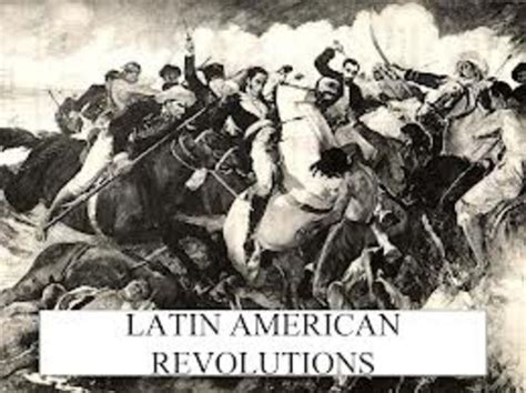 Latin american revolution timeline | Timetoast timelines