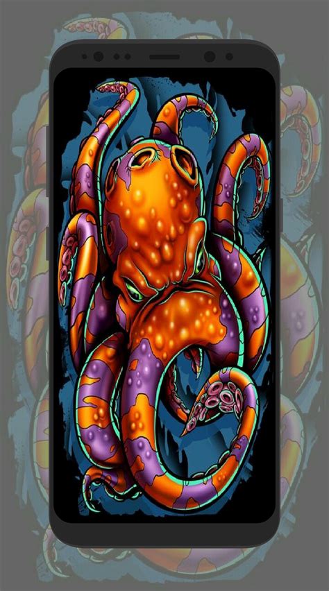 Octopus Art Wallpapers - Top Free Octopus Art Backgrounds - WallpaperAccess