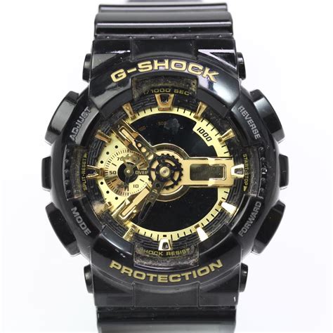 Casio G-Shock Black And Gold Analog Digital | Property Room