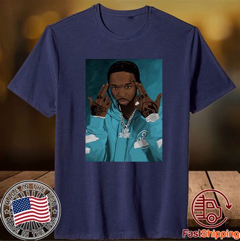 Pop Smoke Rapper Merch T-Shirt - Teeducks