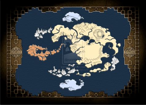 Avatar last airbender map - mozsir