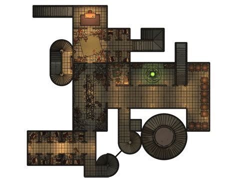 Ravenloft castle map from Curse of Strahd Remade - Now with Dungeon ...