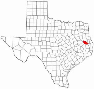 Angelina County Texas - MapSof.net