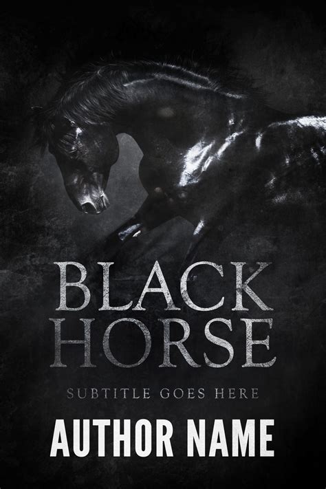 Black Horse - The Book Cover Designer