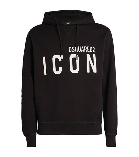 Mens Dsquared2 black Logo Hoodie | Harrods # {CountryCode}