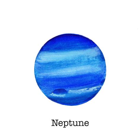 Tiny Neptune by la Renaissance girl | Planets art, Neptune planet, Planet drawing