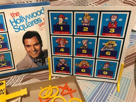 Vintage the Hollywood Squares Board Game Complete in Box | Etsy