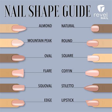 Choosing a Perfect Nail Shape! in 2020 | Nail shapes, Almond acrylic nails