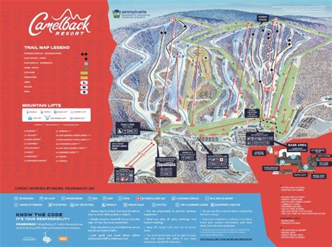 Trail Maps | , Camelback Ski & Resort