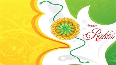 Happy Rakhi Raksha Bandhan Greetings Hd Pc Wallpaper