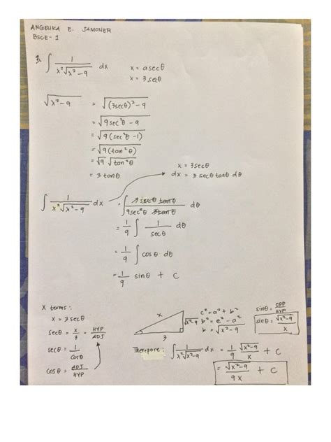 Trig Subs | PDF