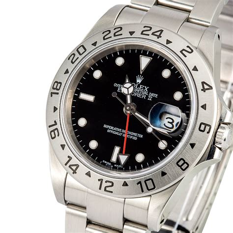 Rolex Explorer 2 Black Dial 16570