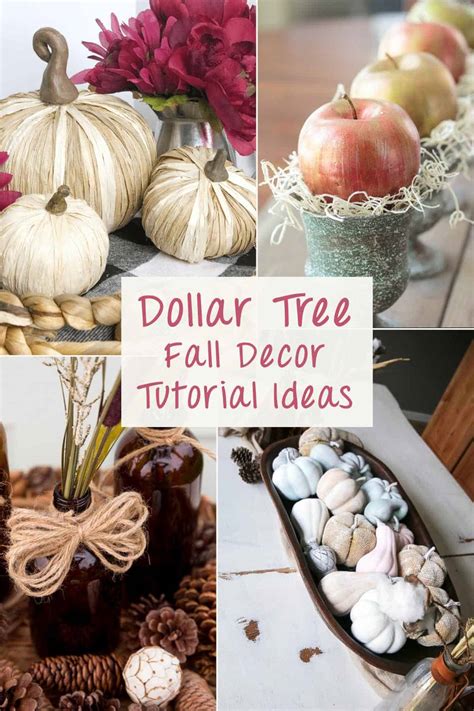 Dollar Tree Fall Craft Ideas 2024 - Donny Genevra