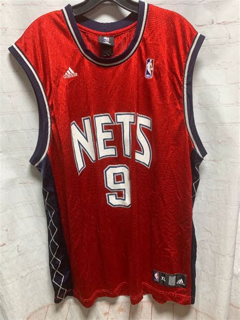 Nba New Jersey Nets Basketball Jersey #9 Yi | Boardwalk Vintage