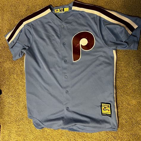 Majestic Bryce Harper Phillies jersey Size L In good... - Depop