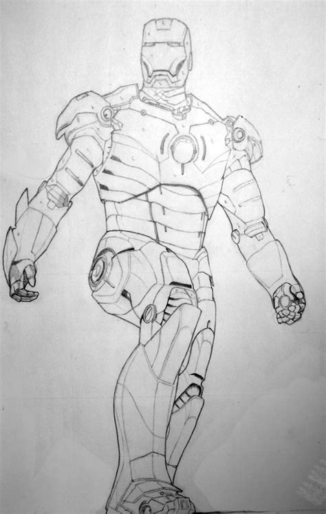 Iron Man - Pencil by Telsak on DeviantArt