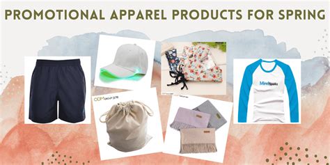 Top 10 Promotional Apparel Products to Spring Your Brand Forward!