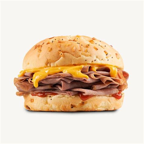 Arby's Beef 'n Cheddar nutrition info - fastfood menus