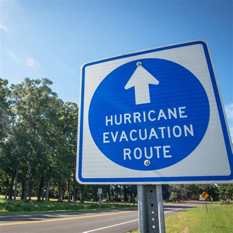 hurricane evacuation sign - Travel Off Path