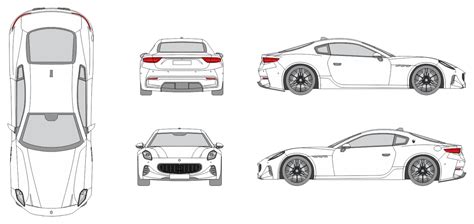 Maserati Gran Turismo 2023 - Vehicle Templates Unleashed